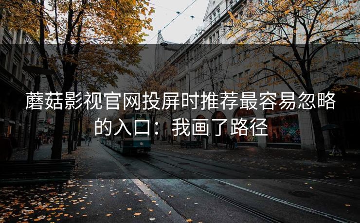 蘑菇影视官网投屏时推荐最容易忽略的入口：我画了路径